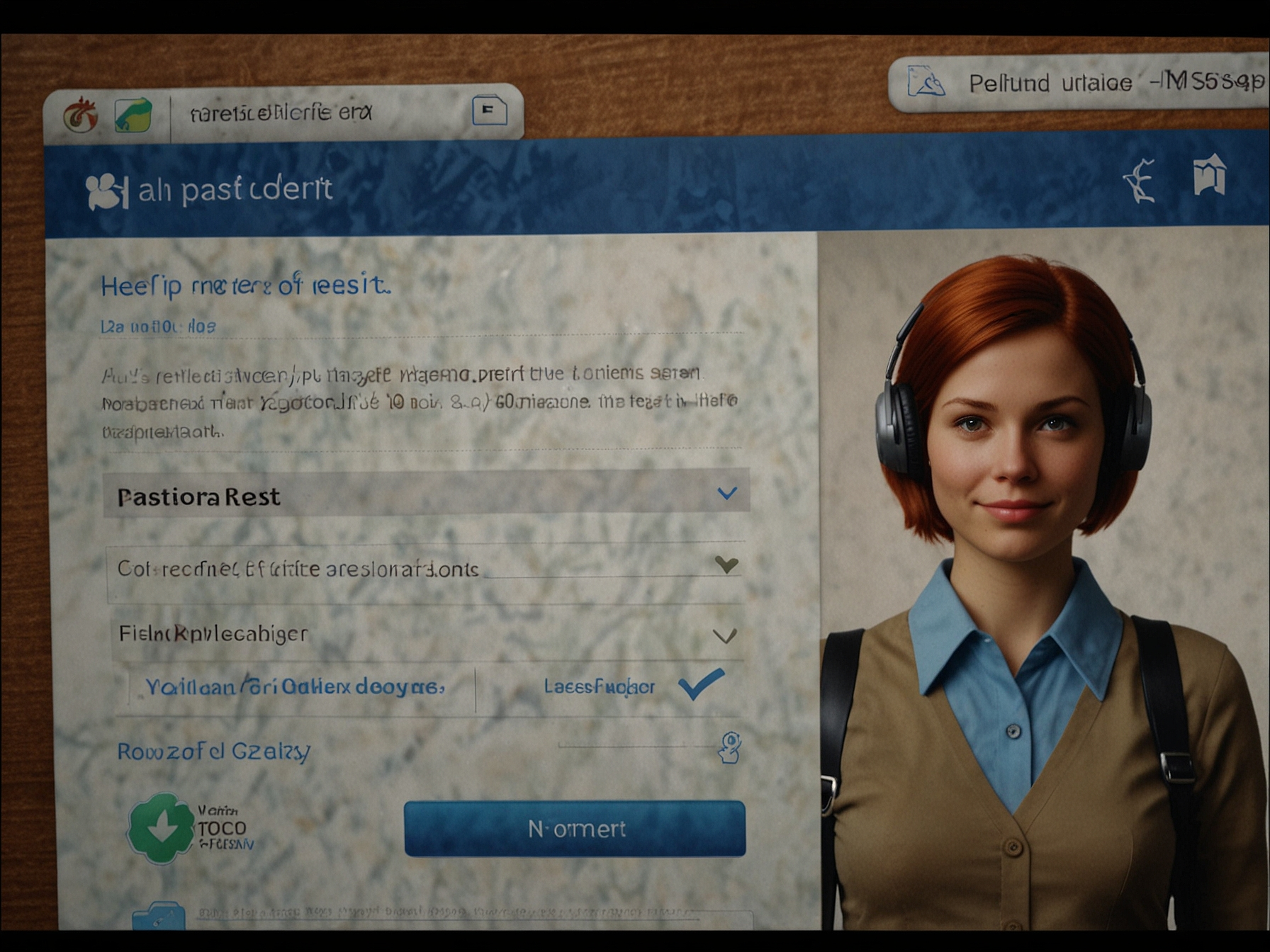 Login help illustration